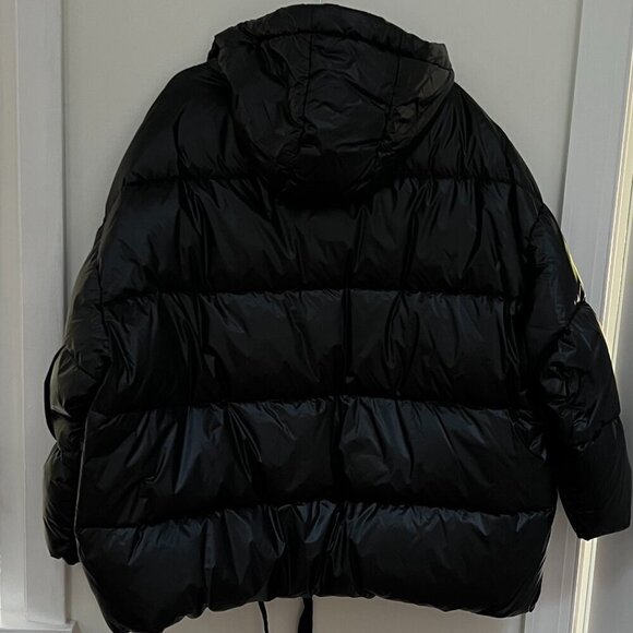 STAND STUDIO Adeline oversized quilted shell hooded down jacket Size 44 / US 12 - Picture 6 of 11